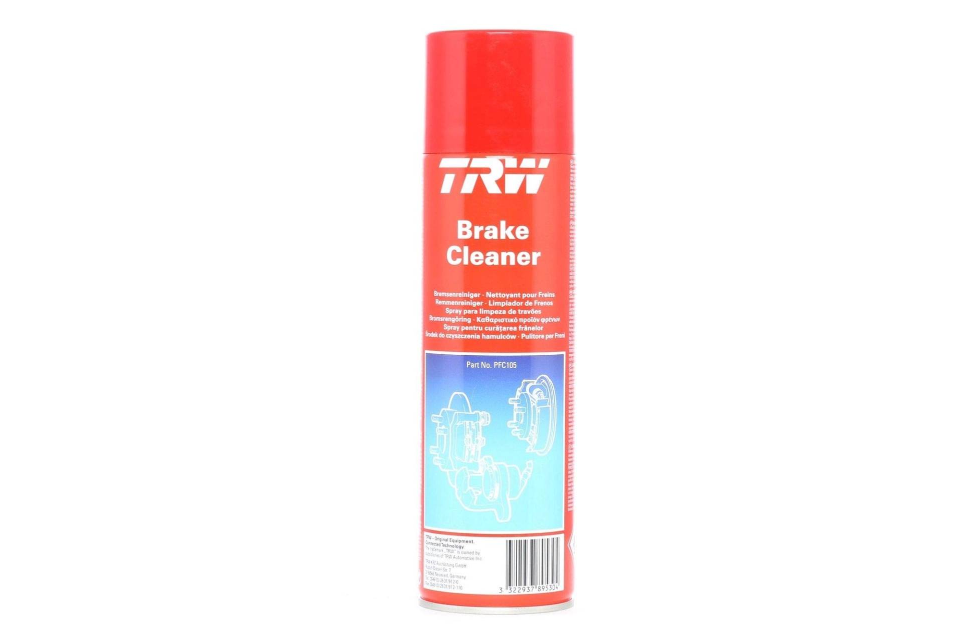 TRW BREMSENREINIGER TEILEREINIGER BREMSE REINIGER BRAKE BREMSENSPRAY 500 ML von TRW