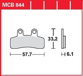 TRW Brake Pad Organic Street von TRW