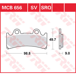 TRW Sintermetall Bremsbeläge ECE R90 homologiert von TRW