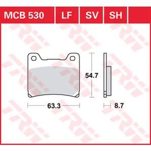 TRW Sintermetall Bremsbeläge ECE R90 homologiert von TRW