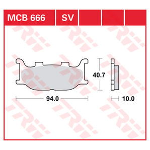 TRW Sintermetall Bremsbeläge ECE R90 homologiert von TRW