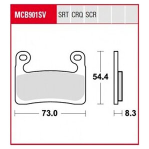 TRW Sintermetall Bremsbeläge ECE R90 homologiert von TRW