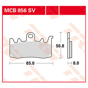 TRW Sintermetall Bremsbeläge ECE R90 homologiert von TRW