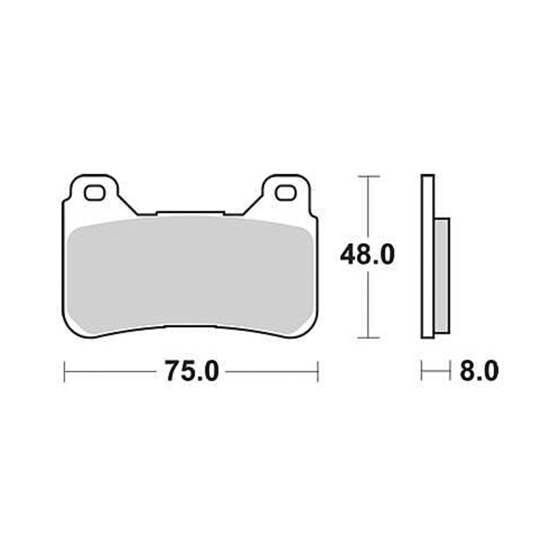 TRW Bremsbelag Trw Carbon Mcb 755 Crq von TRW