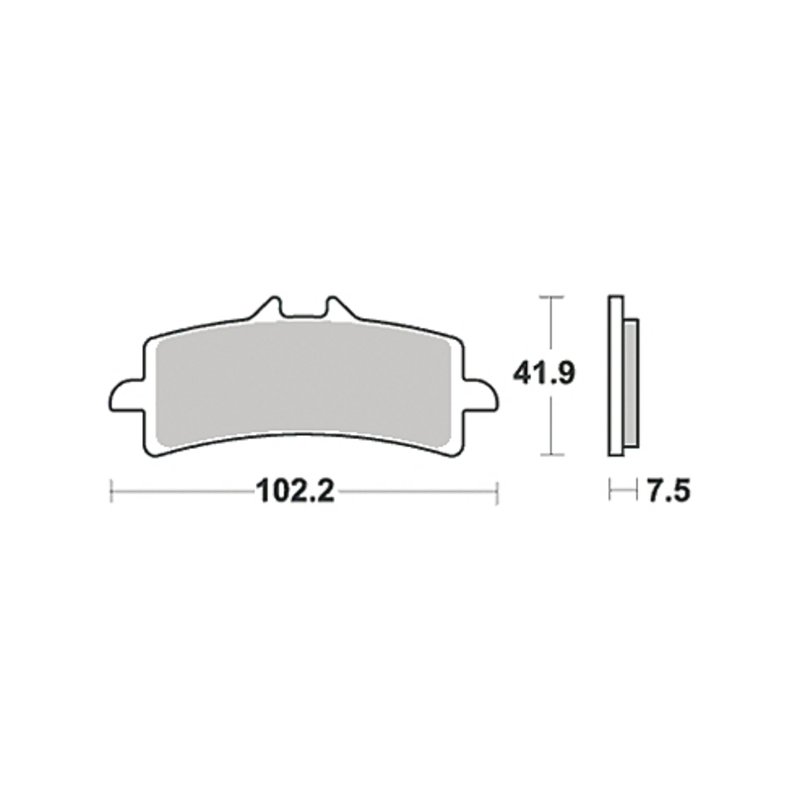 TRW Bremsbelag Trw Carbon Mcb792Crq von TRW