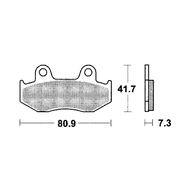 TRW Bremsbelag Trw Organ. Mcb 534 von TRW