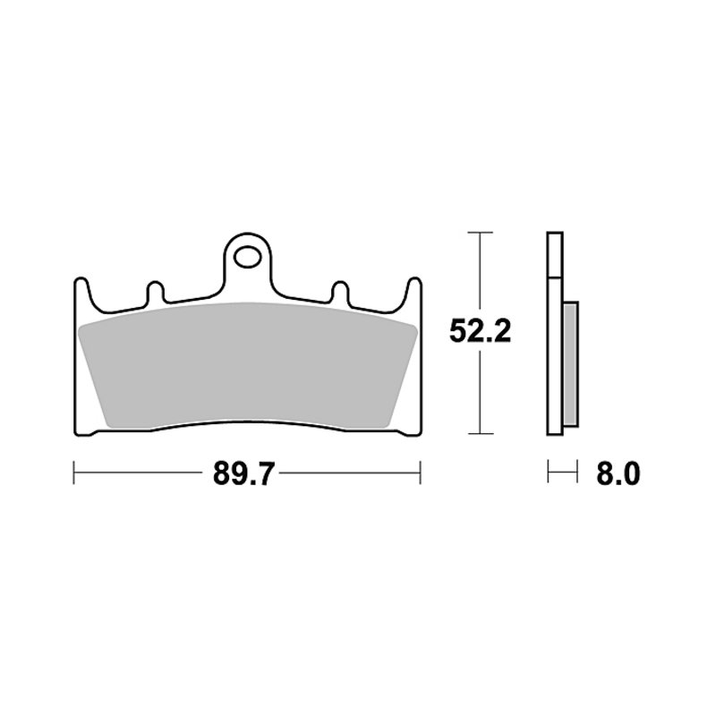 TRW Bremsbelag Trw Organ. Mcb 659 von TRW