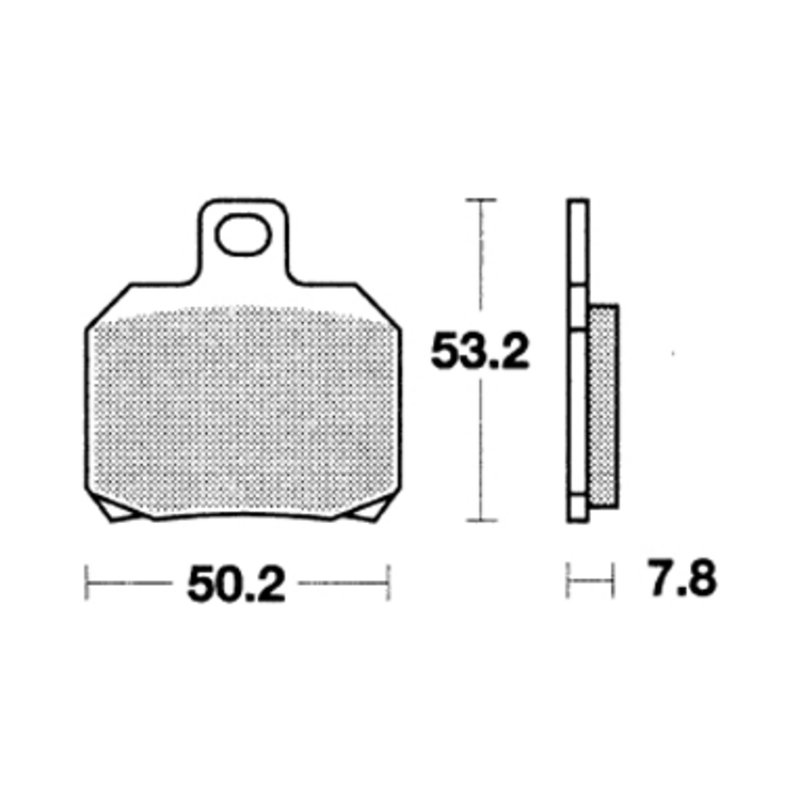 TRW Bremsbelag Trw Organ. Mcb700Ec von TRW