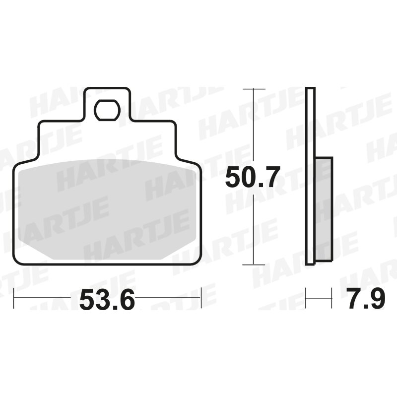 TRW Bremsbelag Trw Sinter Mcb709Srm von TRW