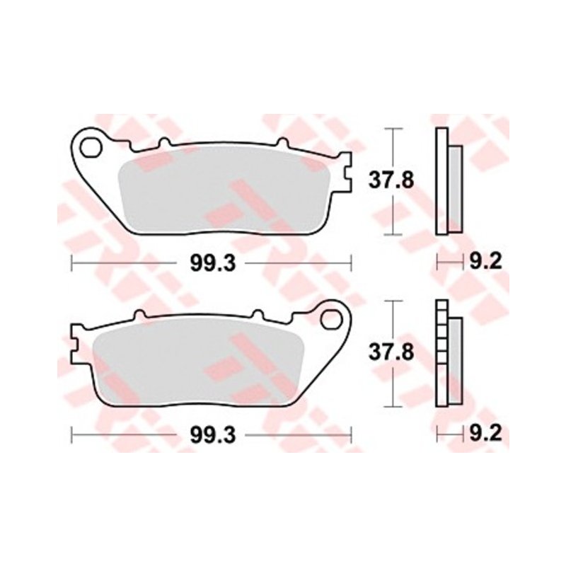 TRW Bremsbelag Trw Sinter Mcb817Sh von TRW