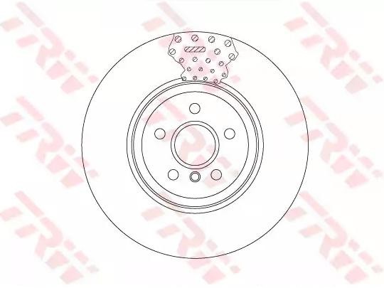 TRW Bremsscheibe BMW DF6605S 34106797606,6797606 Bremsscheiben,Scheibenbremsen von TRW