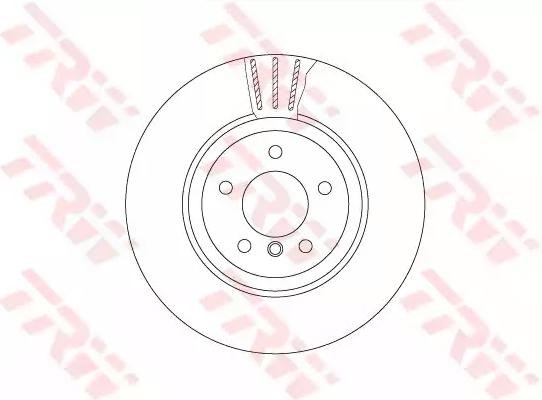 TRW Bremsscheibe BMW DF6624S 34216763827,6763827 Bremsscheiben,Scheibenbremsen von TRW