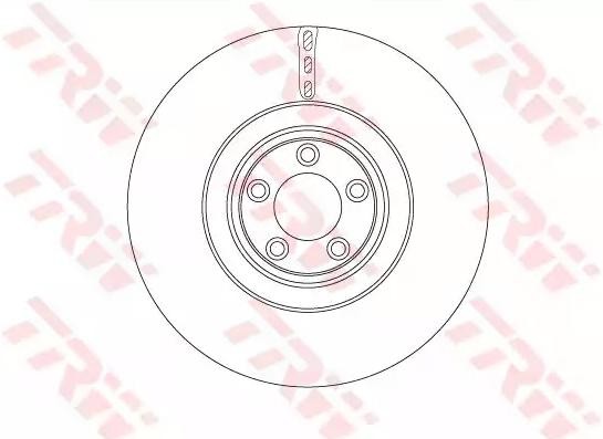 TRW Bremsscheibe JAGUAR DF6651S C2D61076,C2P12622 Bremsscheiben,Scheibenbremsen von TRW