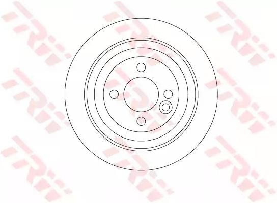 TRW Bremsscheibe MINI DF6523 34216784389,6784389 Bremsscheiben,Scheibenbremsen von TRW