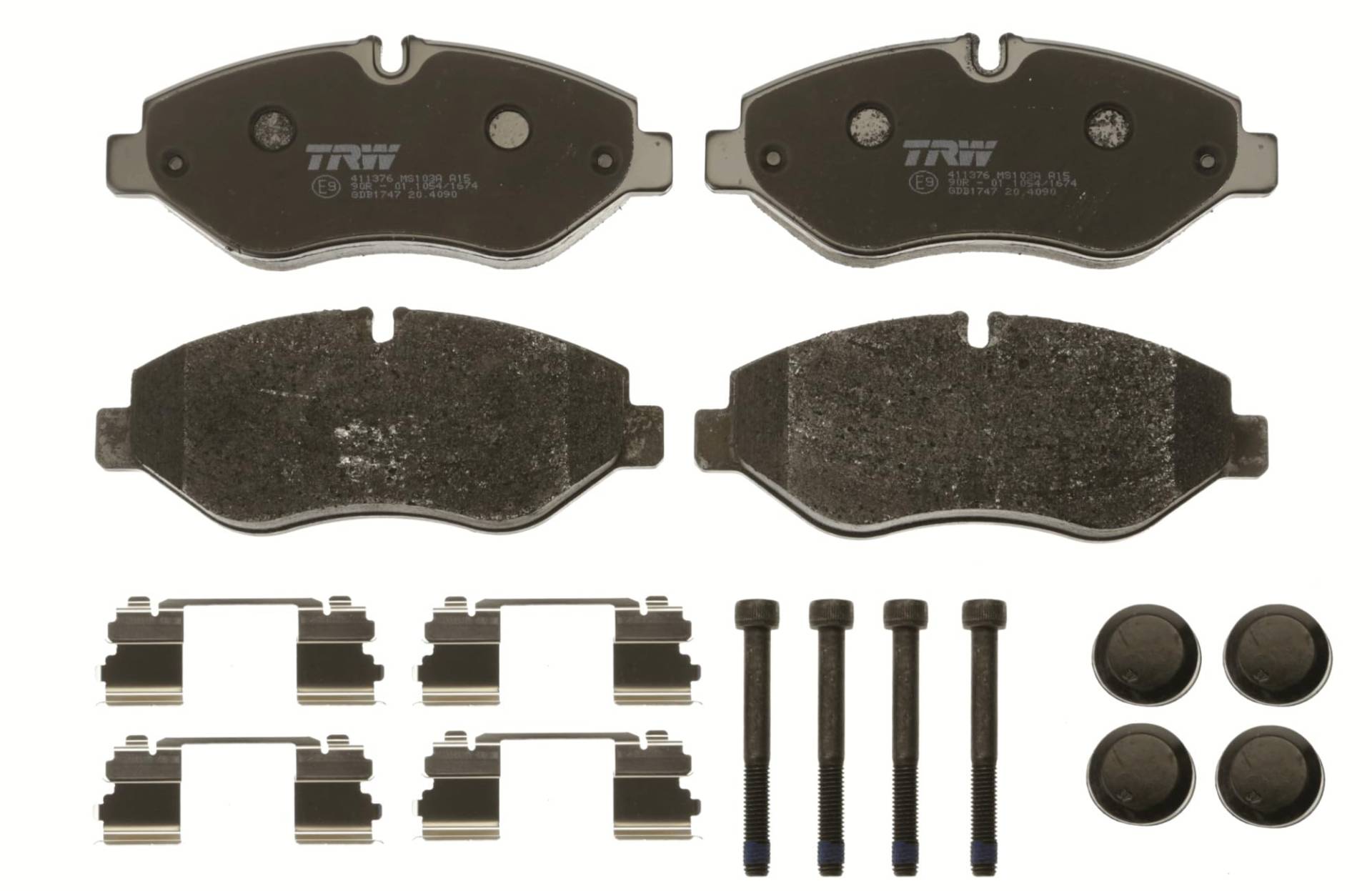 TRW GDB1747 Bremsbelag - (4-teilig) von TRW