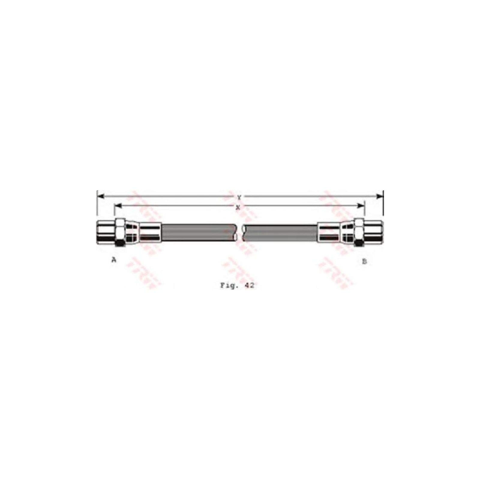 TRW PHA153 Bremsschlauch von TRW