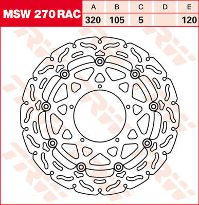 TRW Rotor Trw Msw270Rac von TRW