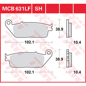 TRW Sintermetall Bremsbeläge ECE R90 homologiert von TRW