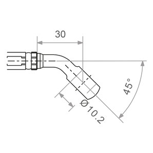 TRW Vario Anschluss In Drei Farben, MV10C45 von TRW