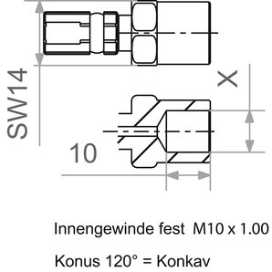 TRW Vario Anschluss In Drei Farben, MVH100 von TRW