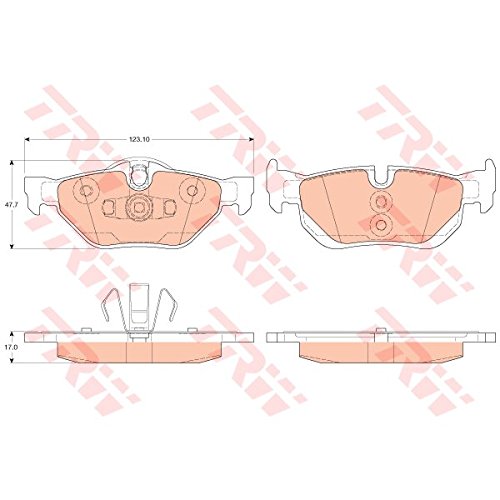 TRW gdb2050, MTB Box, Set 4 von TRW