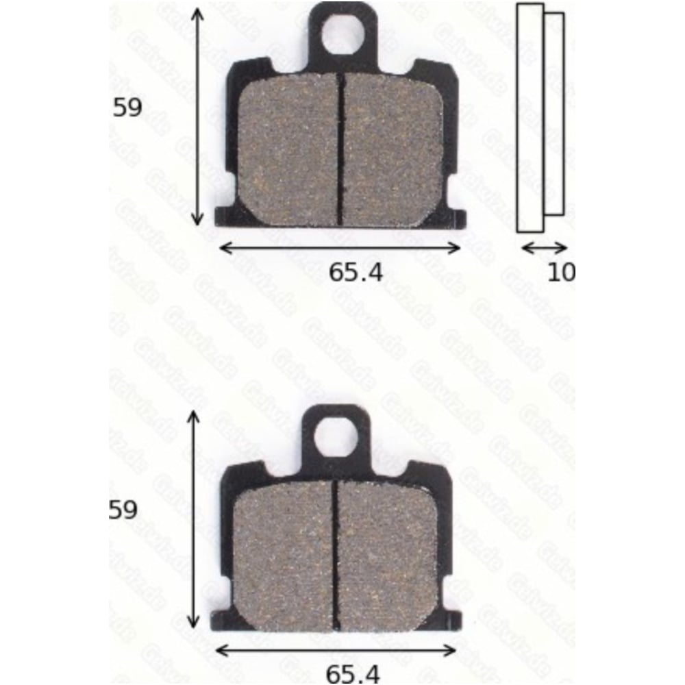 Trw 1046std bremsklötze scheibenbremsbeläge mcb 521 mit abe von TRW