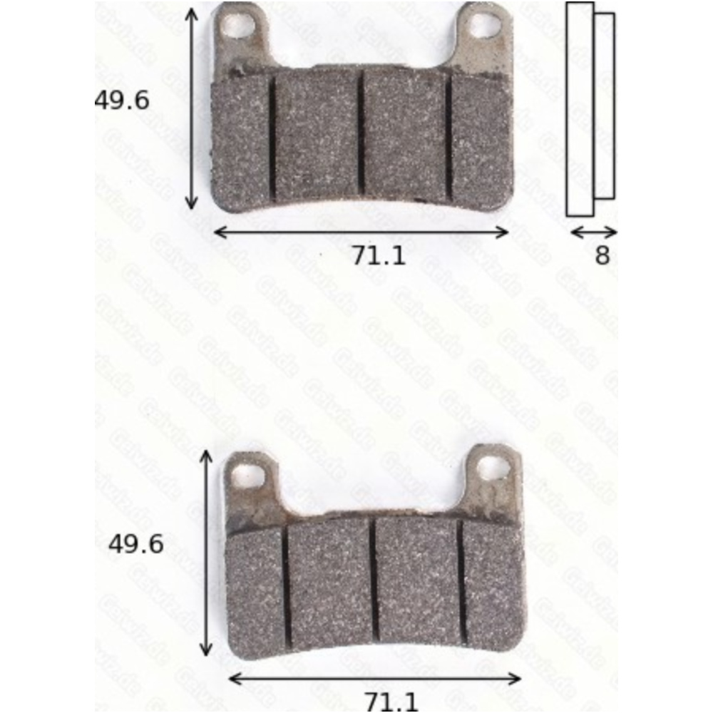 Trw 1247crq bremsklötze scheibenbremsbeläge mcb 752 crq ece r90 homologiert von TRW