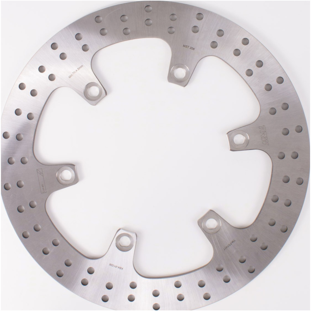 Trw 217505 scheibenbremse, brake disk bremsscheibe starr mst 206 von TRW