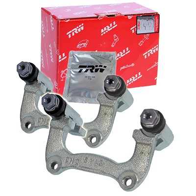 Trw 2x Bremssattelhalter hinten [Hersteller-Nr. BDA433] für Audi, Seat, Skoda, VW von TRW