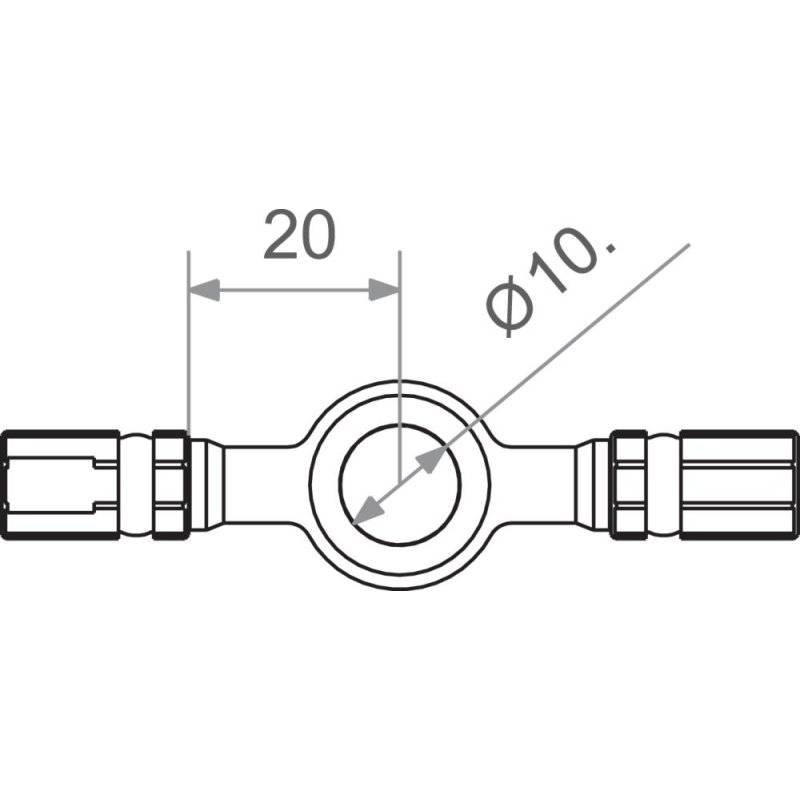 Trw Banjo Connector M10 Gd von TRW