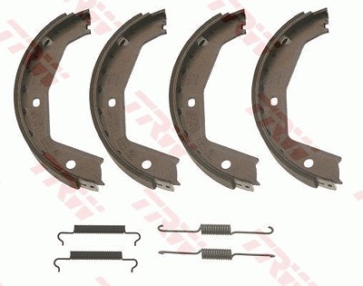 Trw Bremsbackensatz, Feststellbremse [Hersteller-Nr. GS8606] für Daimler, Jaguar von TRW