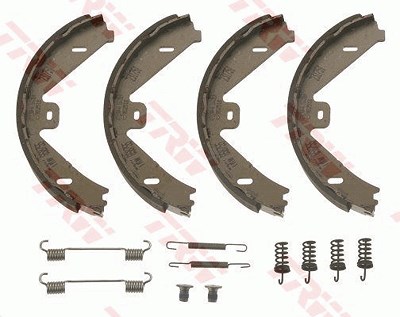 Trw Bremsbackensatz, Feststellbremse [Hersteller-Nr. GS8755] für Mercedes-Benz von TRW