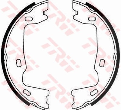 Trw Bremsbackensatz, Feststellbremse [Hersteller-Nr. GS8223] für Opel, Saab von TRW