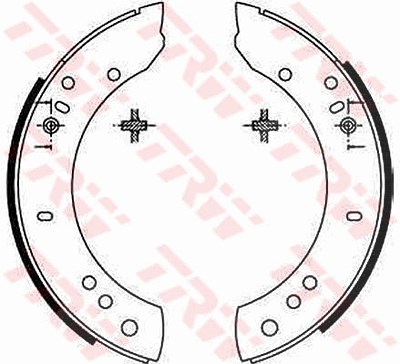 Trw Bremsbackensatz [Hersteller-Nr. GS6082] für Land Rover von TRW