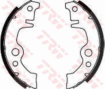 Trw Bremsbackensatz [Hersteller-Nr. GS8021] für Renault von TRW