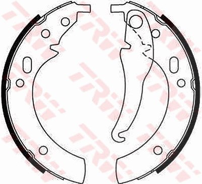 Trw Bremsbackensatz [Hersteller-Nr. GS8094] für BMW von TRW
