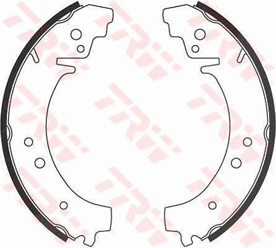 Trw Bremsbackensatz [Hersteller-Nr. GS8222] für Fiat, Lada von TRW