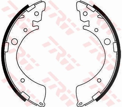 Trw Bremsbackensatz [Hersteller-Nr. GS8245] für Honda von TRW