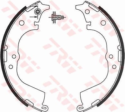 Trw Bremsbackensatz [Hersteller-Nr. GS8693] für Toyota, VW von TRW