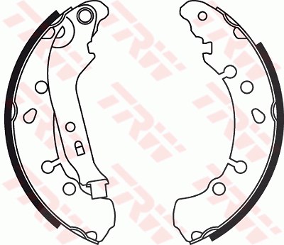 Trw Bremsbackensatz [Hersteller-Nr. GS8778] für Daihatsu, Toyota von TRW