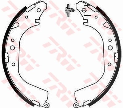 Trw Bremsbackensatz [Hersteller-Nr. GS8502] für Nissan, Toyota von TRW