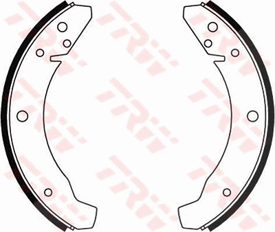 Trw Bremsbackensatz [Hersteller-Nr. GS8025] für Porsche, VW von TRW