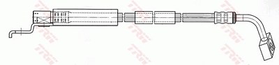 Trw Bremsschlauch [Hersteller-Nr. PHD401] für Jeep von TRW