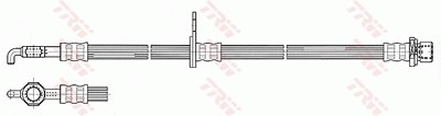 Trw Bremsschlauch [Hersteller-Nr. PHD533] für Toyota von TRW