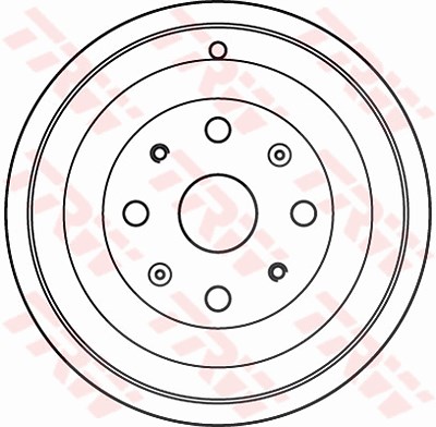 Trw Bremstrommel [Hersteller-Nr. DB4393] für Citroën, Peugeot von TRW