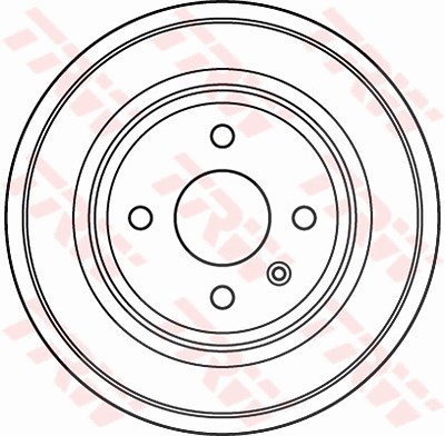 Trw Bremstrommel [Hersteller-Nr. DB4391] für Opel von TRW