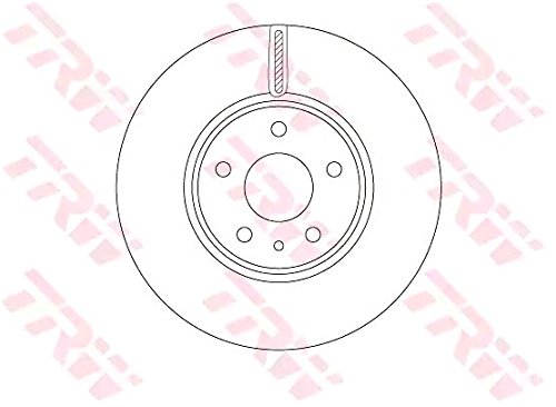 Trw DF6811 - Bremsscheibe von TRW