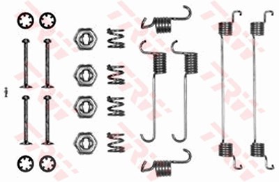 Trw Zubehörsatz, Bremsbacken [Hersteller-Nr. SFK137] für Citroën, Peugeot von TRW