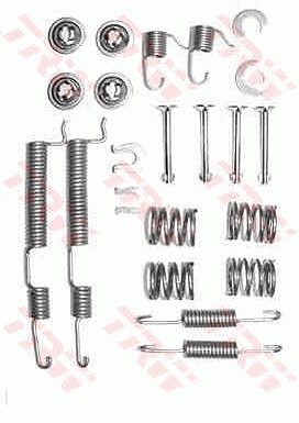 Trw Zubehörsatz, Bremsbacken [Hersteller-Nr. SFK296] für Nissan von TRW