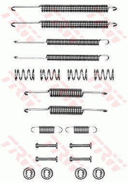 Trw Zubehörsatz, Bremsbacken [Hersteller-Nr. SFK86] für Audi, VW von TRW